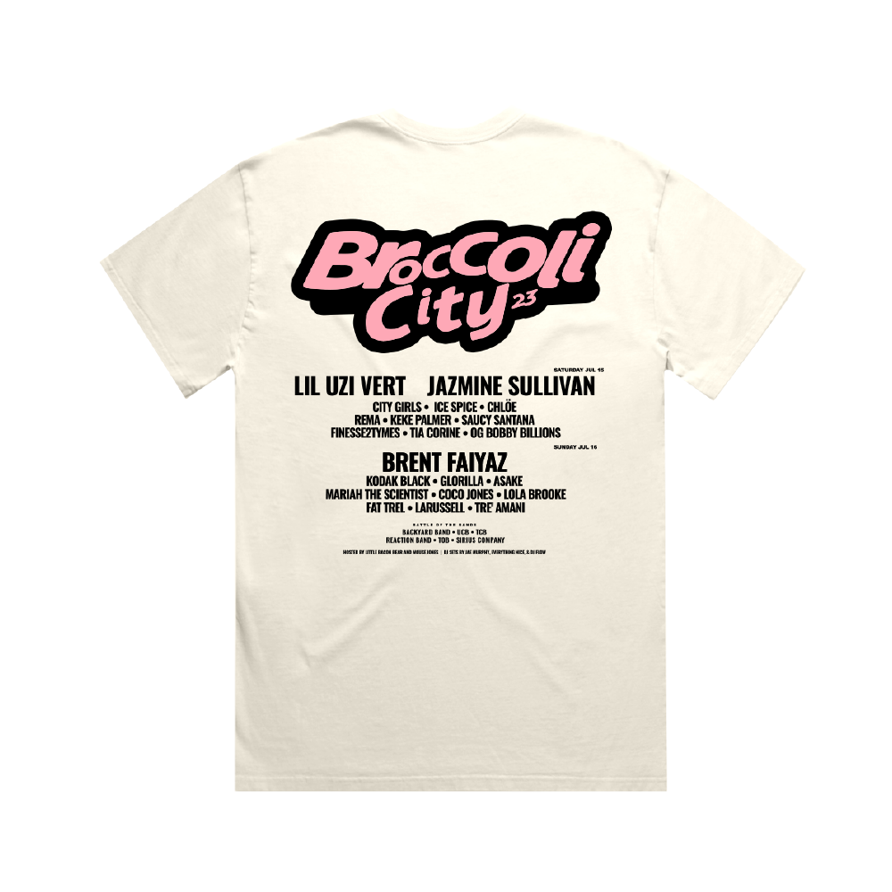 BC 23 Comic Strip Ivory Lineup Tee