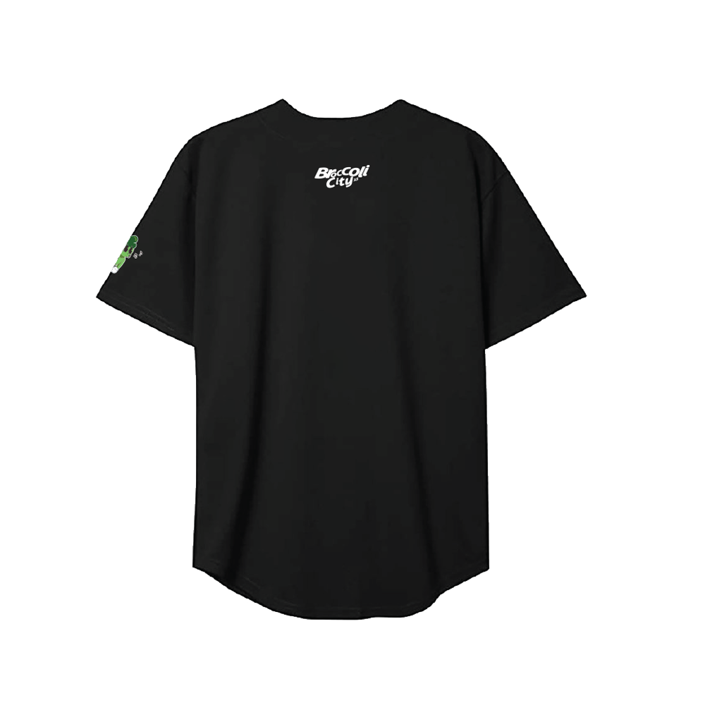 BC 23 Supreme Broccoli Black Baseball Jersey