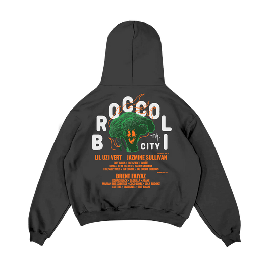 BC 23 Text Logo Black Lineup Hoodie