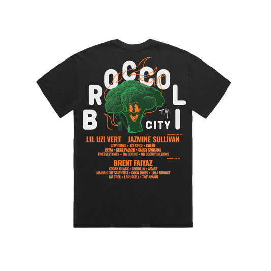 BC 23 Text Logo Black Lineup Tee