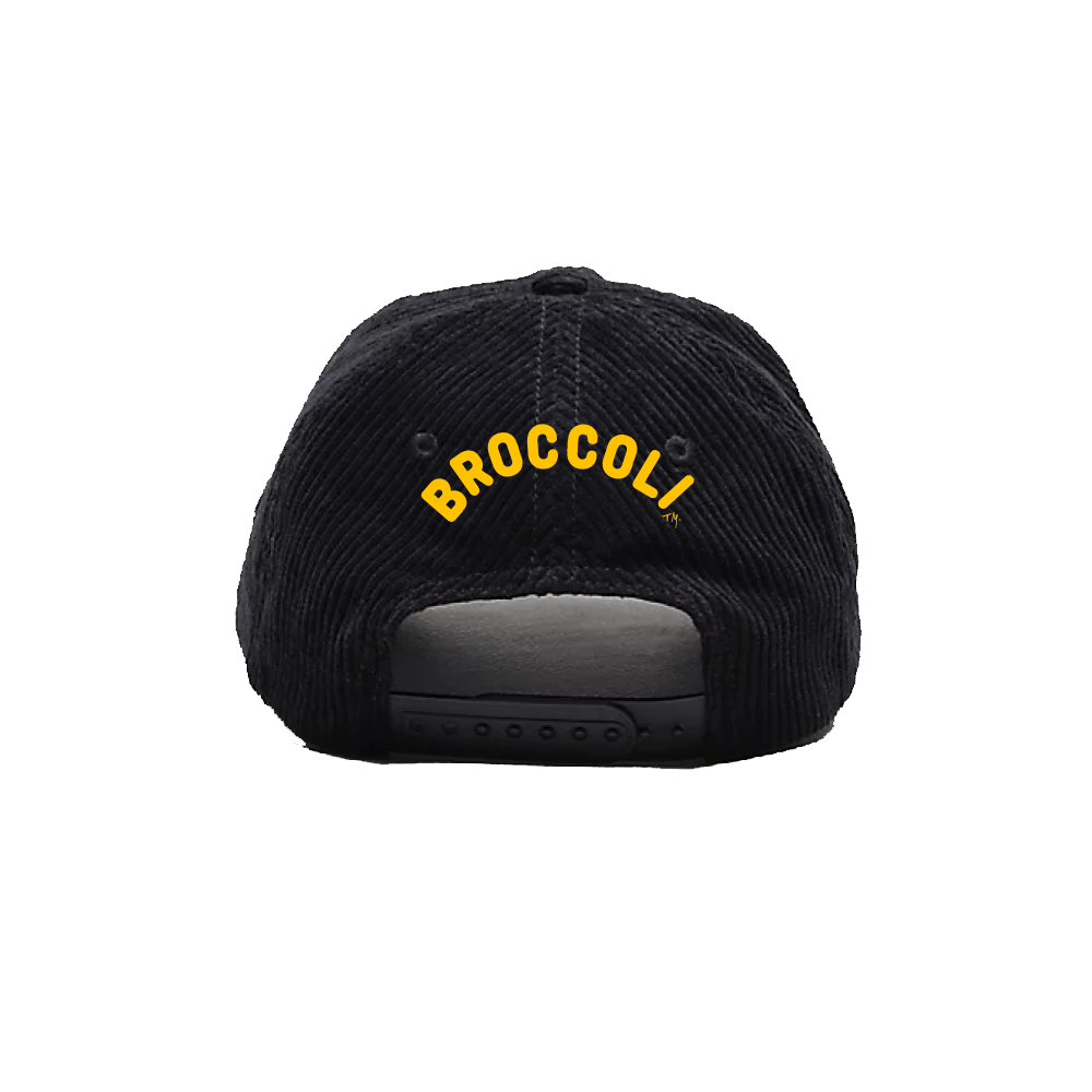 BC Sunshine Black Corduroy Hat