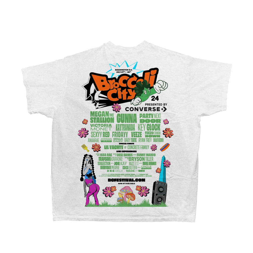 BC 24 Pre-Sale Exclusive White Lineup Tee