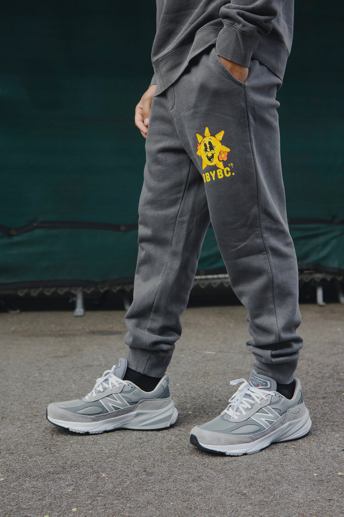 BC Sunshine Vintage Charcoal Sweatpants