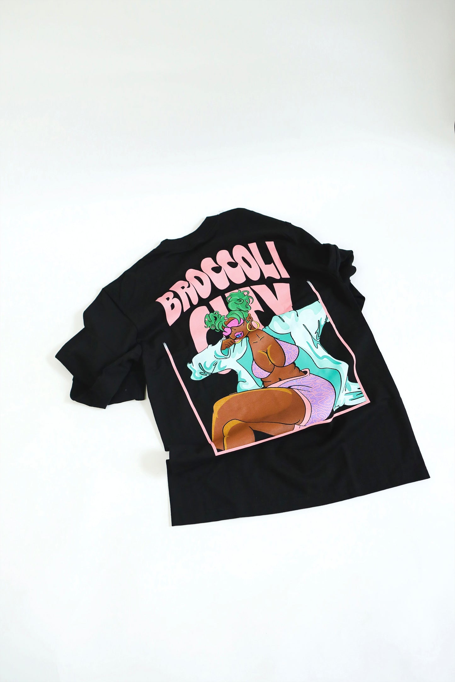 BC Lollipop Girl Oversized Black Long Sleeve
