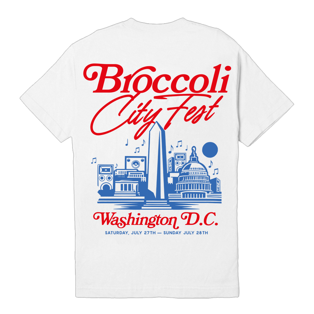 BC 24 Washington Map White Tee