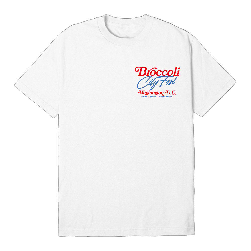 BC 24 Washington Map White Tee