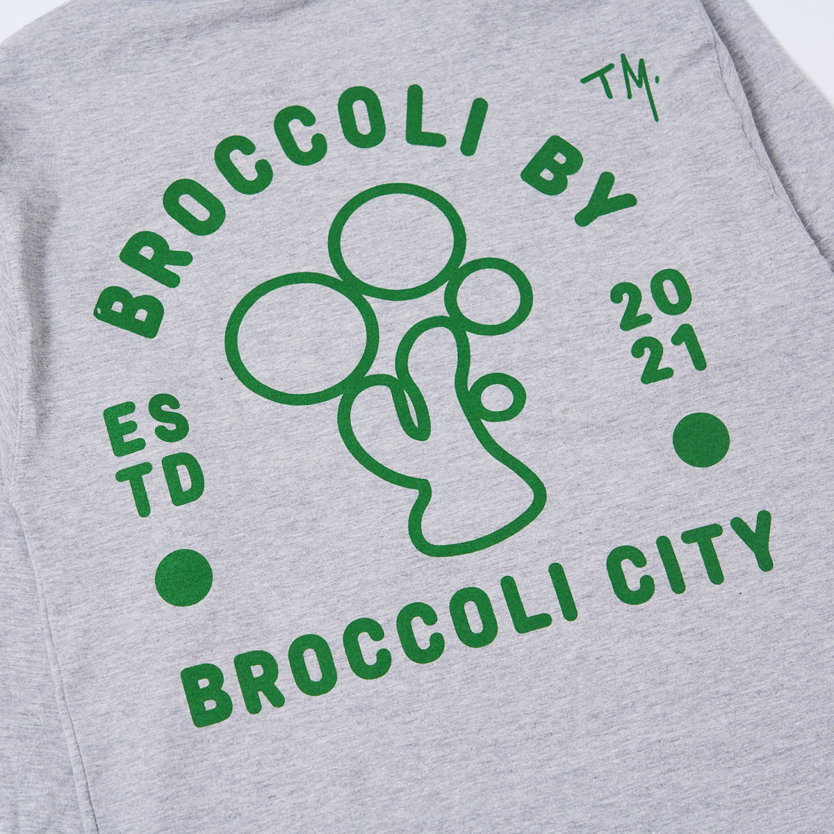 EST. L/S Tee -Heather Grey