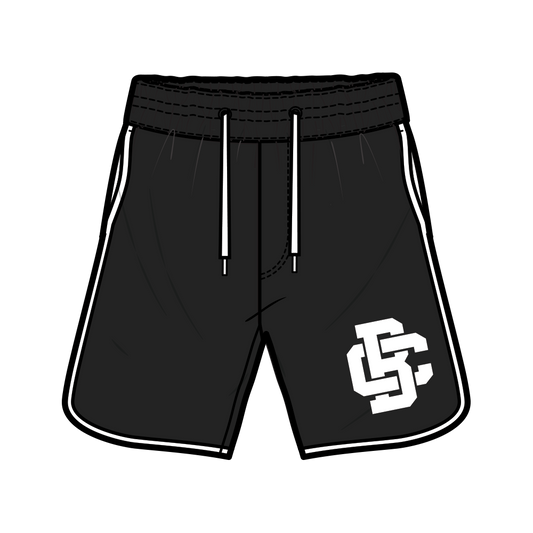 BC Interlocked Logo Black Shorts