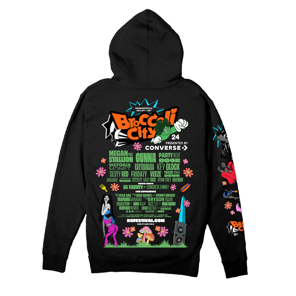 BC 24 Pre-Sale Exclusive Black Lineup Hoodie