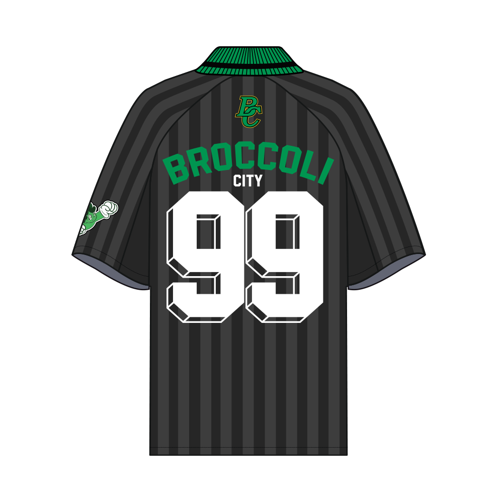 BC 99 Logo Black Soccer Jersey