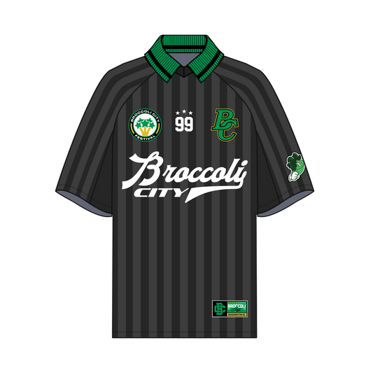 BC 99 Logo Black Soccer Jersey