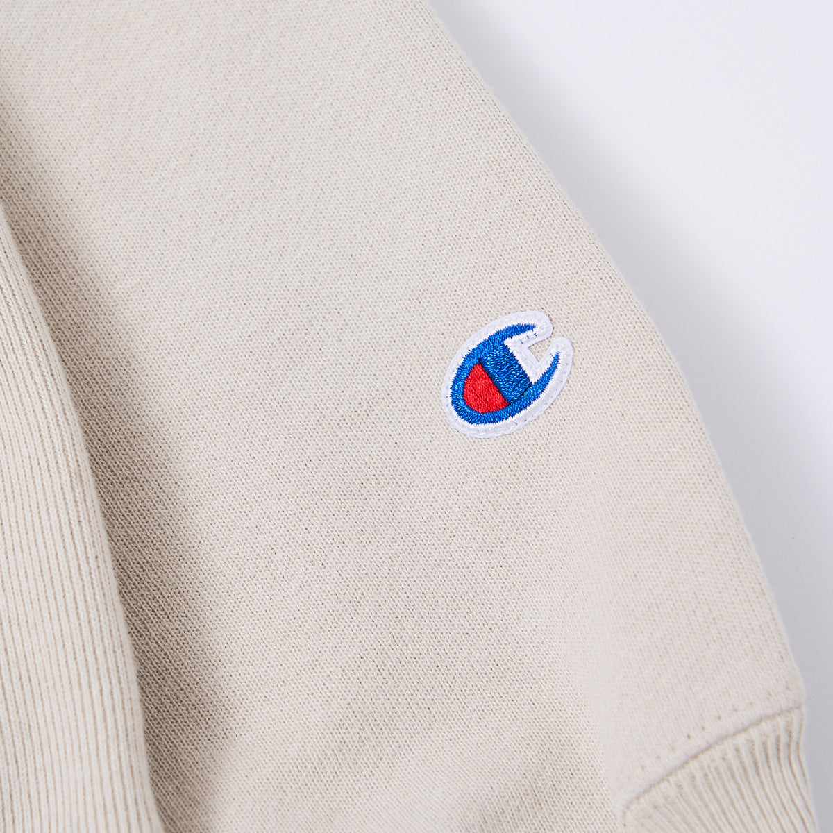 Champion cream store crewneck