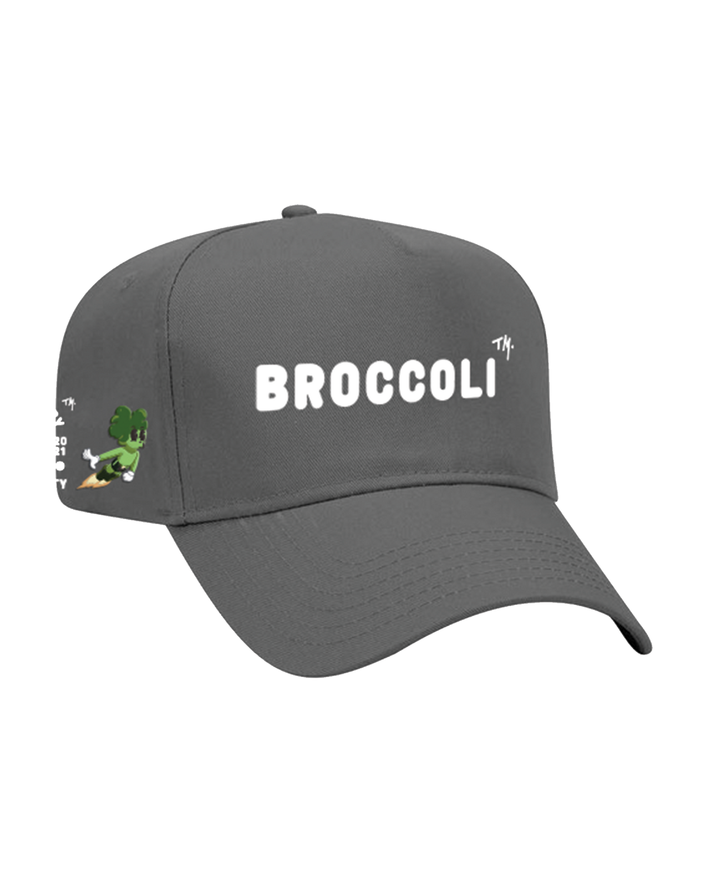 Broccoli Rocket Cap - Grey